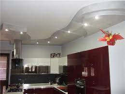 Lavori Di Controsoffitto Controsoffitto Con Veletta Curvilinee In Cartongesso Soffitti Cucina Cartongesso Controsoffitto