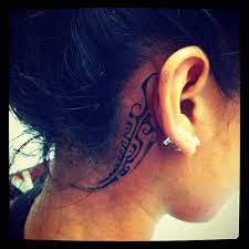 Ahionland Quick Sneaky Behind The Cheeky Behind Ear Tattoos Tattoos Ear Tattoo