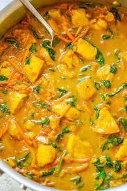Yellow Thai Chicken Coconut Curry Averie Cooks Recipe Yellow Curry Recipe Coconut Curry Curry Recipes
