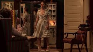 Free us shipping on orders $250+ • complete your set: The Striped Dress With Belt Sarah Cameron Madelyn Cline In The Series Outer Banks S01e04 Spotern