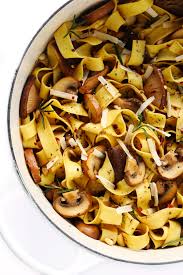 Return sautéed mushrooms back to the pan. Mushroom Lovers Pasta Gimme Some Oven