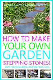 Rocka Design Custom Stone Maker Diy Custom Stepping Stone Maker Garden Stepping Stones Stepping Stone Walkways Stepping Stones