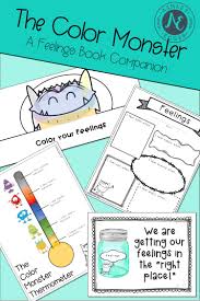 The Color Monster Book Companion Feelings Activities Emotions Activities Social Emotional Activities