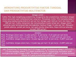 2.produktivitas multifaktor (multi factor productivity). Manajemen Operasi Operational Management Ppt Download