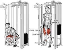 Comment Effectuer L Exercice Squat Aux Poulie Vis A Vis En Musculation Musculation Musculation Homme Musculation Cuisse