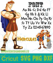 Download Hercules Font Disney Font Svg Png Dxf Movie Design Bundles