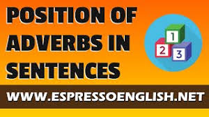 Maybe you would like to learn more about one of these? Positions Of Adverbs Herr Kalt De