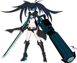 Black Rock Shooter By Rodrigobatalhone Black Rock Shooter Black Rock Warrior Woman