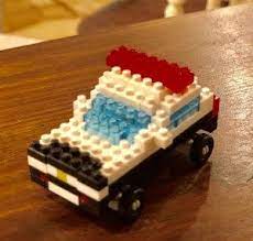 ダイソーミニ プチ ブロック全種類 入っている各パーツ写真付き 消防車やフラミンゴなどナノブロックみたいな小さなパーツで組み立てよう マイクラレゴの代用にもなりそう 雪見日和 貯金箱 手作り マイクラ レゴ ダイソー