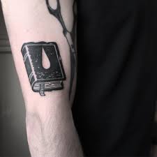 Black Book Tattoo Book Tattoo Tattoos Tattoos For Women
