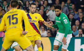 Real betis vs fc barcelona: Goal Of Busquets The Var Validated It In Spite Of The Protests