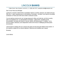 Best Social Services Administrative Coordinator Cover Letter Examples Livecareer