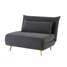 Anthracite Grey 1 Seater Daybed Nio Banquette Convertible Fauteuil Maison Du Monde Banquette Maison Du Monde