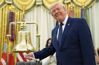 Trump rings Wall Street's opening bells as he ties his presidency to stock market gains | Nation | yakimaherald.com