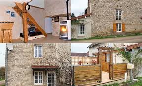 Suivi Du Chantier De Renovation D Un Corps De Ferme Maison Style Escalier En Chene Garage Pour Deux Voitures
