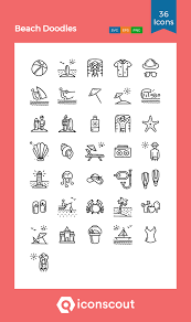 Download Beach Doodles Icon Pack Available In Svg Png Eps Ai Icon Fonts Doodle Icon Doodles Bullet Journal Ideas Pages
