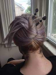 How To Use The Hair Sticks You Bought In The 90s And Never Wore Hair Styles Hair Hair Inspiration