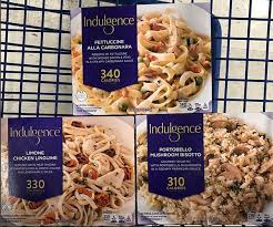 Many home delivery food services have healthy low calorie options. Indulgence Fettuccineallacarbonara Limonechickenlinguine Portobellomushroomrisotto Lowcalorie Frozenfood Frozen Meals Stuffed Mushrooms Mushroom Risotto