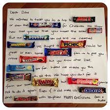 These are especially good as teacher appreciation gifts. Catalina S Cottage Cute Idea Candy Messages Chocolate Card Bar Card