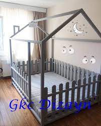 bahce citli montessori yatak yatak montessori bebek odasi mobilya