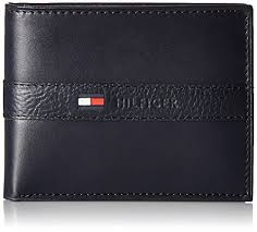 Tommy Hilfiger Men S Leather Wallet Thin Sleek Casual Bifold With 6 Credit Card Pockets And Removable Id Window Navy Miniza Clothing Purchase In Amazon Leather Wallet Mens Tommy Hilfiger Bifold Wallet Men