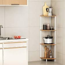 A wide variety of bathroom corner storage options are available to you, such as project solution capability, design style, and warranty. Bamboo Shower Corner Shelf Water Resistant 4 Tier Corner Storage Shelves For Bathroom Buy Bamboo Bathroom Corner Shelf 4 Tier Corner Shelf Wall Shelf Round Corner Product On Alibaba Com