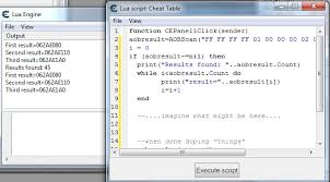 Cheat Engine View Topic Search For Array And Substitute Following Bytes
