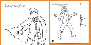 Coloriages à faire en ligne pour les fêtes d\halloween. Coloriages Halloween Teacher Made