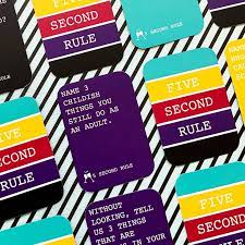 5 Second Rule Card Game The Craftables Card Games Games Family Games To Play