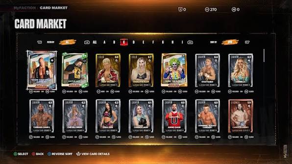 لقطة شاشة 4: بطولة ومباريات جماعية في WWE 2K24