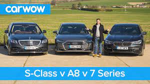 Mercedes S Class Vs Audi A8 Vs Bmw 7 Series Review Which Is The Best Mercedes S Class Audi A8 Bmw