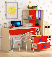 Study room are more functional in wider areas, but i'm not saying that it does not fit with homes having small spaces. Buy Champion Study Table In Red Colour Casacraft By Pepperfry Online Kids Study Tables Kids Study Kids Furniture Pepperfry Product