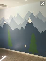 I can custom made designs and sizes, if you need custom made, you can contact me. Mountain Mural Kids Room Kids Room Murals Mountain Mural Toddler Rooms