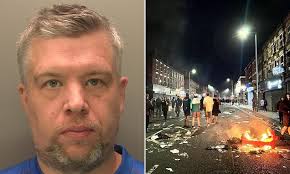 Keyboard warrior, 35, who earned £1,400 a month from his X account is  jailed for three years after 'instigating' riots with posts