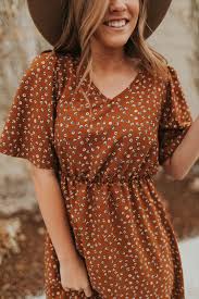 Pin By Love Olive Co Women S Fashio On Fashun In 2020 Rust Orange Dress Stylish Leggings Dresses