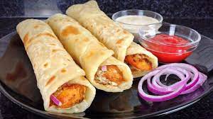 This Is The Perfect Receipe For Chicken Paratha Roll Paratha All Purpose Flour 2 Cups Luke Warm Water Paratha Roll Paratha Recipes Ramadan Recipes