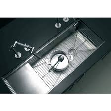 Bottom sink bowl rack in stainless steel. Kohler Stages 3761 Single Bowl And Drainer Inc Accessories Undermount Sink