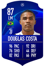 Douglas costa rating is 83. Douglas Costa De Souza Fifa 19 Rating Card Price