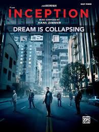 Dream Is Collapsing From Inception Easy Piano Sheet Zimmer Hans Coates Dan 9780739082188 Amazon Com Books
