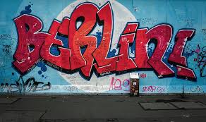 Check spelling or type a new query. Hd Wallpaper Red Berlini Word Painted On Wall With Blue Background Graffiti Wallpaper Flare