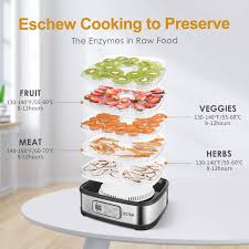 Maybe you would like to learn more about one of these? Amazon De Dorrautomat Ostba Dorrgerat Mit Temperaturregler Dorrapparat Mit 5 Einlegefacher 240w 35 70 Celsius Dehydrator Lebensmittel Fleisch Gemuse Obst Trockner 72std Timer Bpa Frei