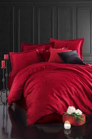 Cottonbox elegant saten çift kişilik nevresim takımı lacivert. Igi Saten Cift Kisilik Nevresim Takimi Clara Kirmizi