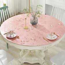 Browse our great prices & discounts on the best tablecloth table linens. Hazy Pvc Tablecloth Waterproof Round Table Cover Dining Table Mat Protect The Desktop Soft Cloth Colorful Table Cloths Tablecloths Aliexpress