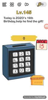 Use it or lose it they say, and that is certainly true when it. Brain Out Level 141 Today Is Zozo S 16th Birthday Solution Puzzle Game Master