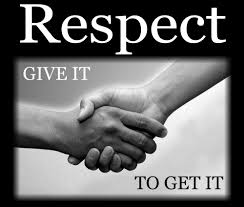 Image result for Images of respect