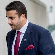 Saudi ambassador to US Prince Khalid visits Nellis Air Force Base