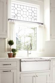 Then There S The Other End Of The Curtain Lengths Spectrum Short Curtains Visually In 2020 Kitchen Window Treatments Interior Design Kitchen Kitchen Window Curtains