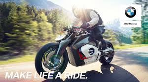 Il peut aussi avancer sans pilote. Bmw Motorrad Vision Dc Roadster La Moto Electrique Radicale