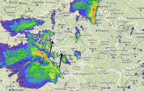 Vďaka radaru viete aktuálny stav počasia a blížiace sa zrážky nad konkrétne oblasti. Radar Bourky
