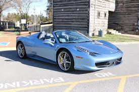 Vehicles inspected, guaranteed and delivered in paris or in front of you. Used 2015 Ferrari 458 Italia Spider For Sale 189 950 Auto Collection Stock 204034